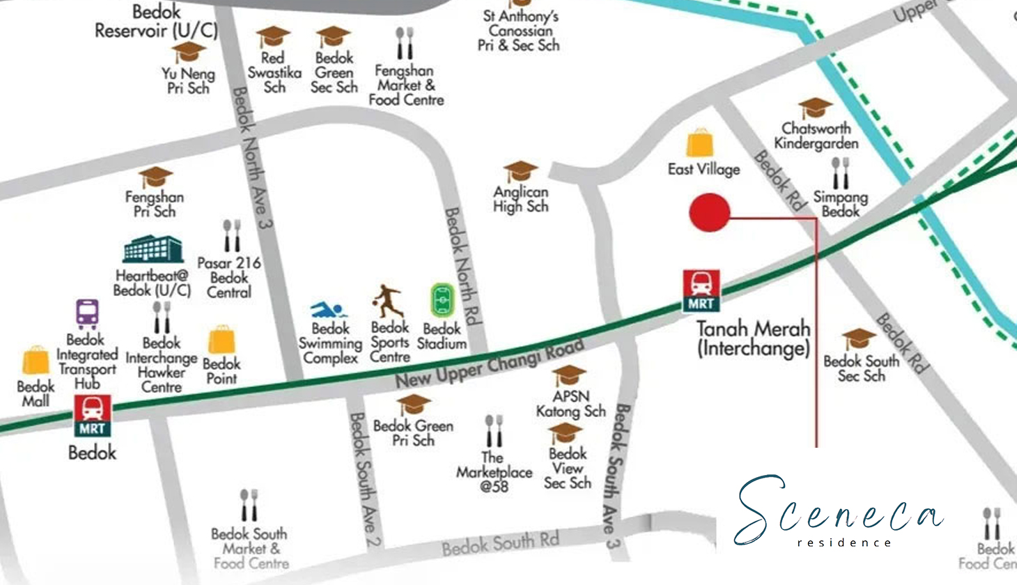 Sceneca Residence Location
